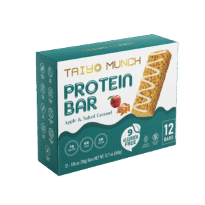 12-Pack Apple Caramel Protein Bars – Allergen Free