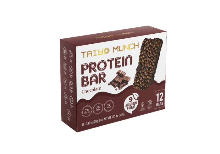 12-Pack Chocolate Protein Bars – Allergen Free